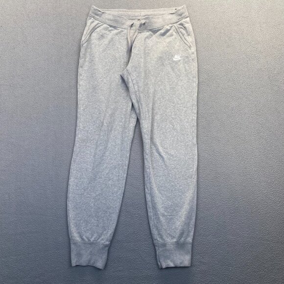 Nike Pants UNISEX Teens Sportswear Club Joggers Gray Size Large,Drawstring - Picture 11 of 11